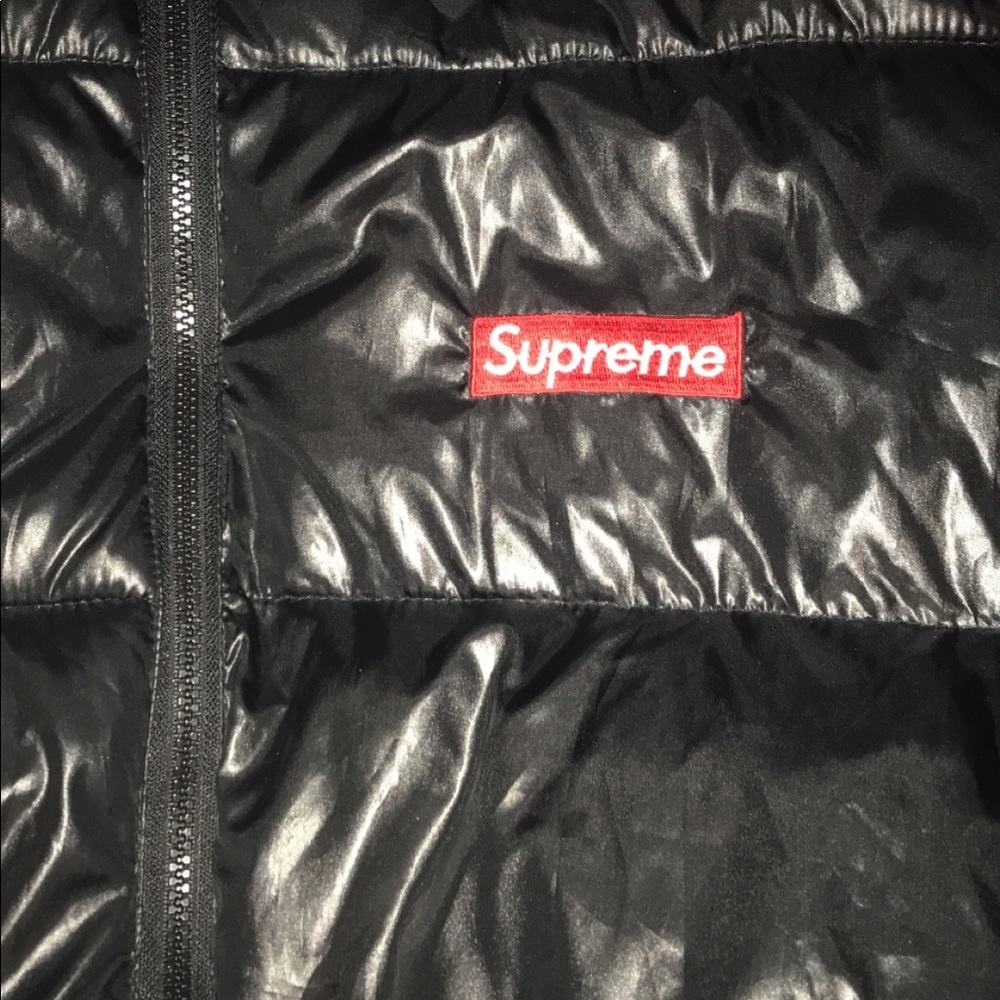 Black Bubble Coat Supreme